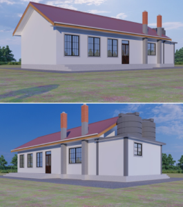 picture of proposed building changes