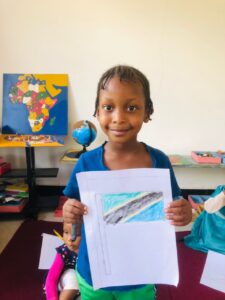 picture of young student in Arusha