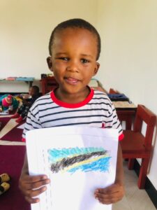picture of young student in Arusha