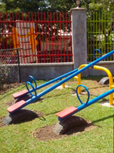 picture of seesaw for playground equipment